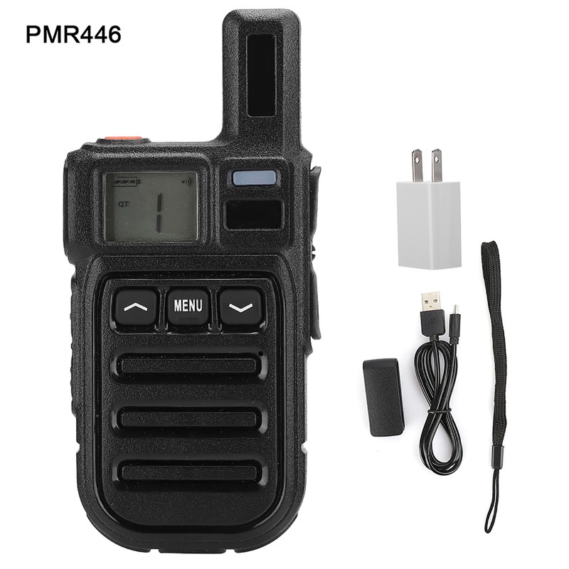 3W Mini Handheld Walkie Talkie Hand Tuning CT/DC Vibration Two