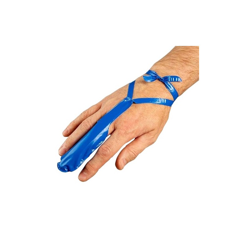 Crest Medical Finger Stalls 10-Piece Set, Medium, Blue