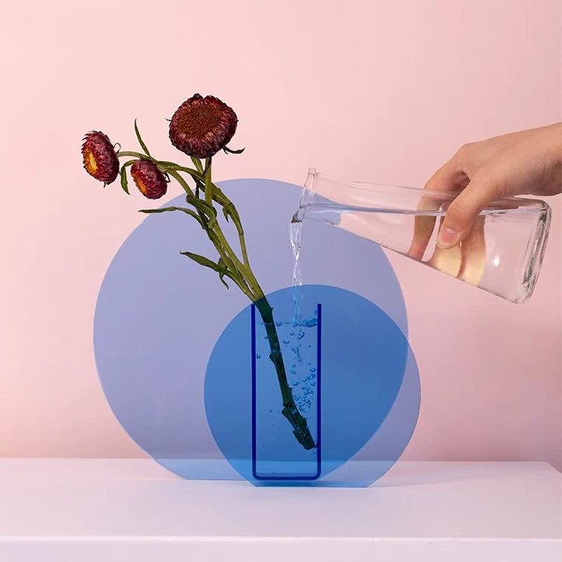 Flushbay Acrylic Flower Vase Ins Style Floral Arrangement Vases Floral