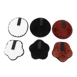 FRCOLOR 6pcs Reusable Facial Cleaning Pads Dual Sided Makeup Remover Tool for Gentle Exfoliation Pore Cleansing and Skin Care for Travel and Daily Use