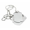 WW2 Dog Tags Blanks - pre 1965 Exact Replica -