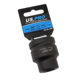 US PRO Tools 19mm 3/4" DR 6 Point Impact Socket 3694