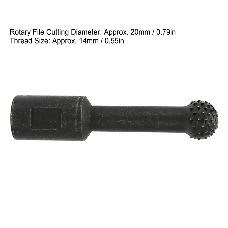 Sphere Rotary File Burr Wood Carving Polishing Drilling Bits Grinding