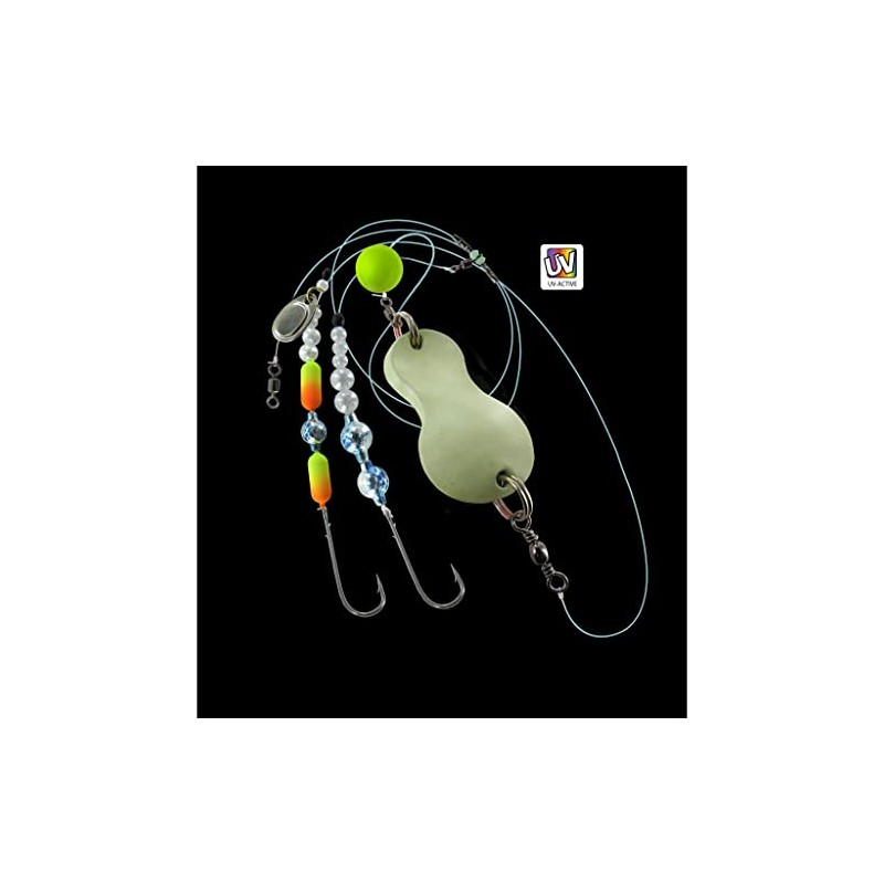 Set of 2 Butt Spoons by Jenzi, Flatfish Blinker Assembled