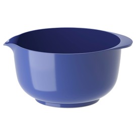 Rosti Margrethe Mixing Bowl, 4 Litres, Shatterproof Bowl, Baking Bowl, Yeast Dough Bowl with Good Handle, Dough Bowl Made of Recyclable Plastic, Electric Blue (Blue)