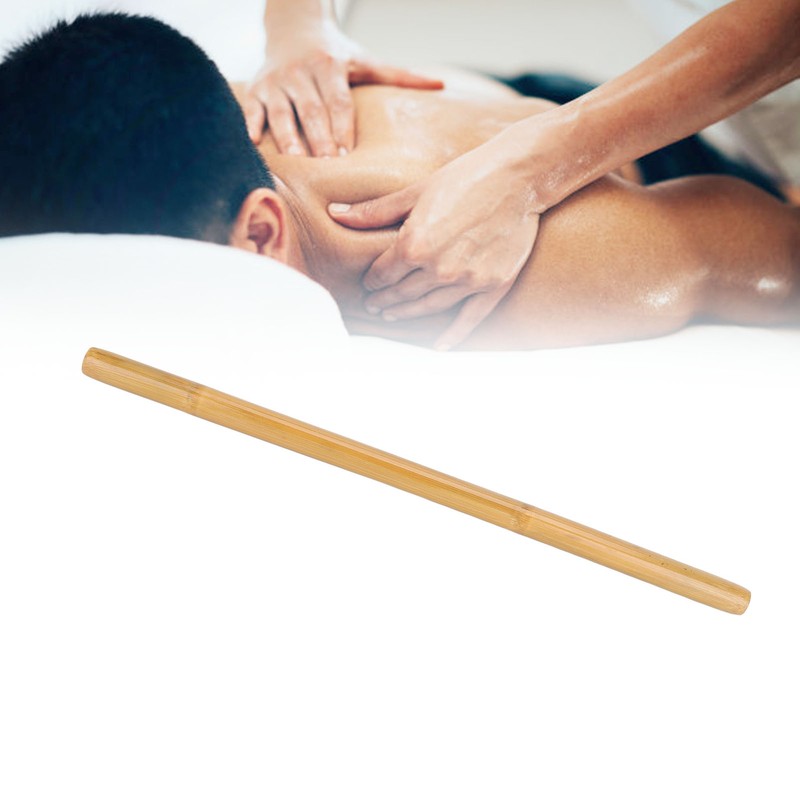 SPA Massage Stick Warm Bamboo Massage Roller Body Shaping Rod