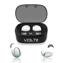 VOLT PLUS TECH Wireless PRO Bluetooth 5.3 Earbuds Compatible with Honor Magic V2 + 36 Hour Playback Use, Wireless IPX4 Waterproof/Sweatproof/Noise Reduction with Quad Mic