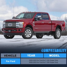 ECCPP 2" Front Leveling Kit 2005-2024 for Ford for F250 / for F350 Super Duty Coil Spring Lift Spacers 4WD