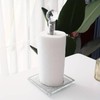 Crushed Diamond Silver Paper Towel Holder, 34cm, Elegant Rack for