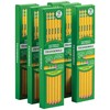Ticonderoga Wood-Cased Pencils, Pre-Sharpened, 2 HB Soft, Yellow, 12 Count