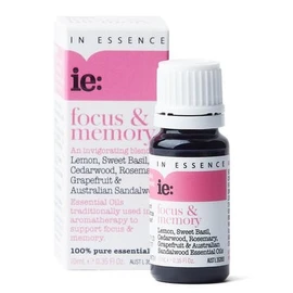 In Essence Focus & Memory Pure Essential Oil Blend 25ml
