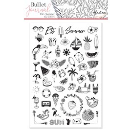 Aladine Bullet Journal Foam Stamp Summer