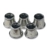 Aluminium Loupe eyeglass set of 5 different strengths watchmakers repairs