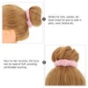 Baluue 2pcs Fuzzy Ponytail Holders Hair Bands for Women Comfortable