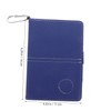 KICHOUSE 1 Set Multifunctional PU Golf Scorebook Cover with Pencil
