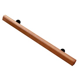 3FT Wooden Stair Handrail,Staircase Indoor Outdoor Handrail,Wall Mounted Barrier Free Stair Handrail for Corridor,Attic,Deck,Kindergarten Guardrail