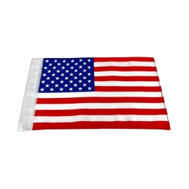 SWLOR Motorcycle American Flag, 6x9 inches, Red, White, Blue, Double Sided, Patriotic, Independence Day