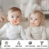 Garkoko Baby Pacifiers 0-6 Months, Lightweight and Breathable, One-Piece Design,