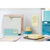 Post-it Desktop Dispenser in Black / Transparent for Super Sticky