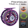 Maxcatch Tino Fly Fishing Reel, Large Arbor Trout Fly Reel: