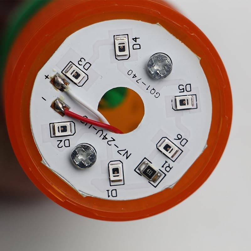 CMMUNGYONE 24V LED Indicator Lights Indutstrial Signal Alarm Light Machine