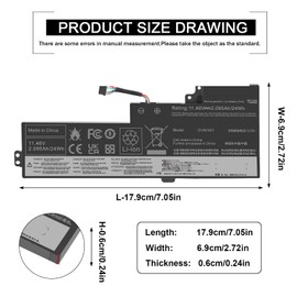 ASUNCELL CI03 CI03XL Battery for HP ProBook 640 G2 645 G2 650 G2 655 G2, ProBook 640 G3 645 G3 650 G3 655 G3 Laptop, P/N: HSTNN-UB6Q HSTNN-LB6T HSTNN-PB6K 801554-001