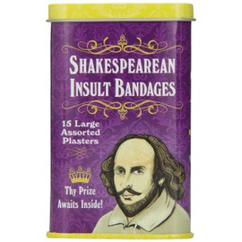 Accoutrements Accoutrements 12389 Shakespearean Insult Bandages