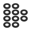 VGOL 10pcs Rubber Sealing O Ring Flat Washers 18x9x1.5mm Suitable