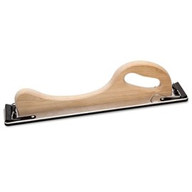 Eastwood Contour Rigid Sanding Board 2.75 in. X 17 in. Hand-Sanding Flat Surfaces Aluminum Base and Comfortable Wooden Handle