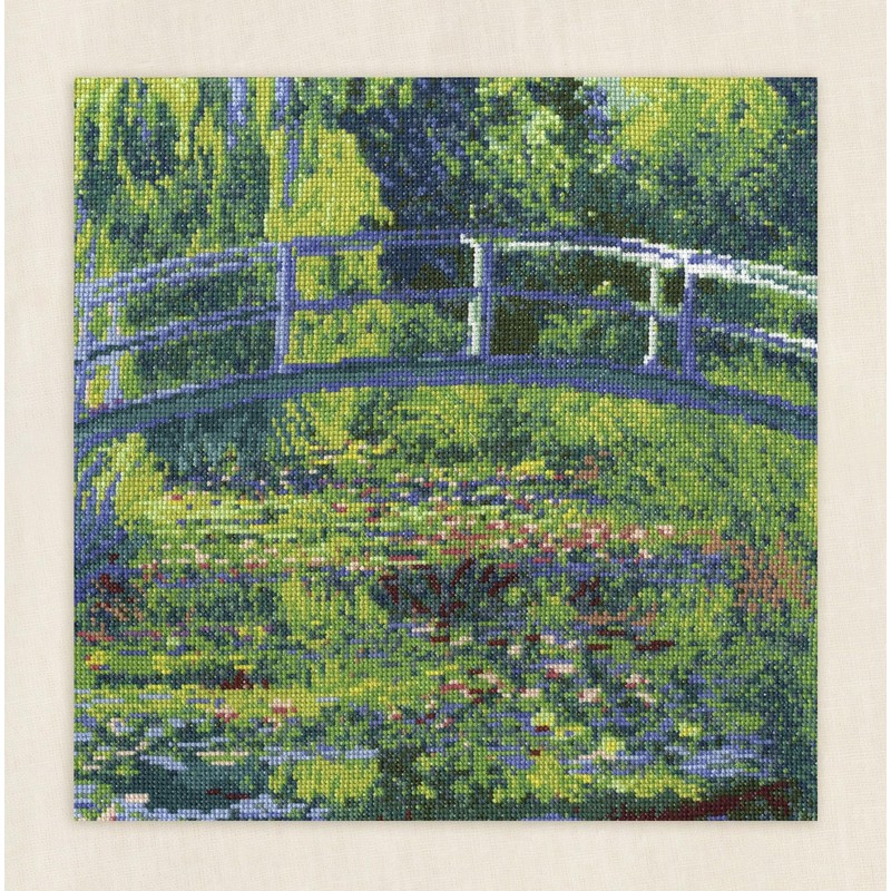 DMC - Museum Collection - Water Lily Pond Cross Stitch