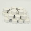 30 Tea Lights Diameter 39 mm 22 mm White with