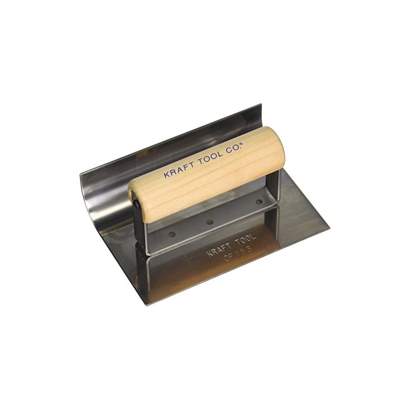 Kraft Tool CF153 1-Inch Radius Inside Curb and Sidewalk Tool