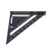 TOOLSTAR Triangle Ruler 12 Inch Aluminum Alloy Triangle Ruler Protractor
