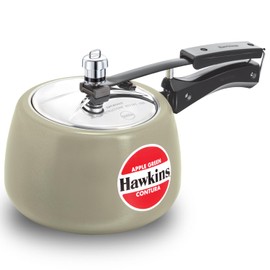 Hawkins Ceramic Coated Contura Pressure Cooker, 3 L, Apple Green