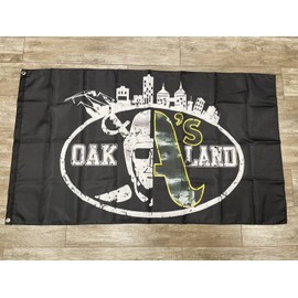 Oakland Raiders Athletics Flag 3x5 ft 2023 Las Vegas rooted in  FOREVER OAKLAND