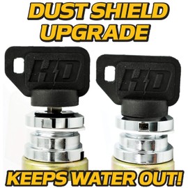 HD Switch Starter Ignition Switch Replaces Club Car ClubCar DS 1012415 Gas Golf Cart 83.5 to 95 with 1 Upgraded Umbrella Key & 2 Standard Keys Free Carabiner