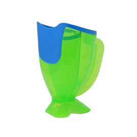 Fish Shampoo Rinse Cup for Kids | Baby Bath Pail | Tear Free Baby Rinser Pail | Three Color Choices