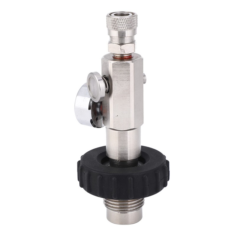 High Quality CO2 Copper Inflatable Quick Connector with Plastic Handle