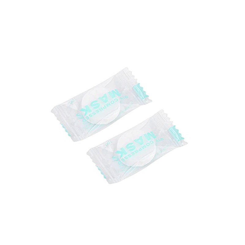 Mascarilla Mscara Facial Comprimida 100pcs Mascarilla Facial Comprimida Hojas Facial