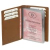 Luxury Leather ID Card Holder Basic Document Folder Ideal for