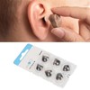 6pcs Silicone Click Sleeve Accessory Protect Ears Washable Sound Amplifier