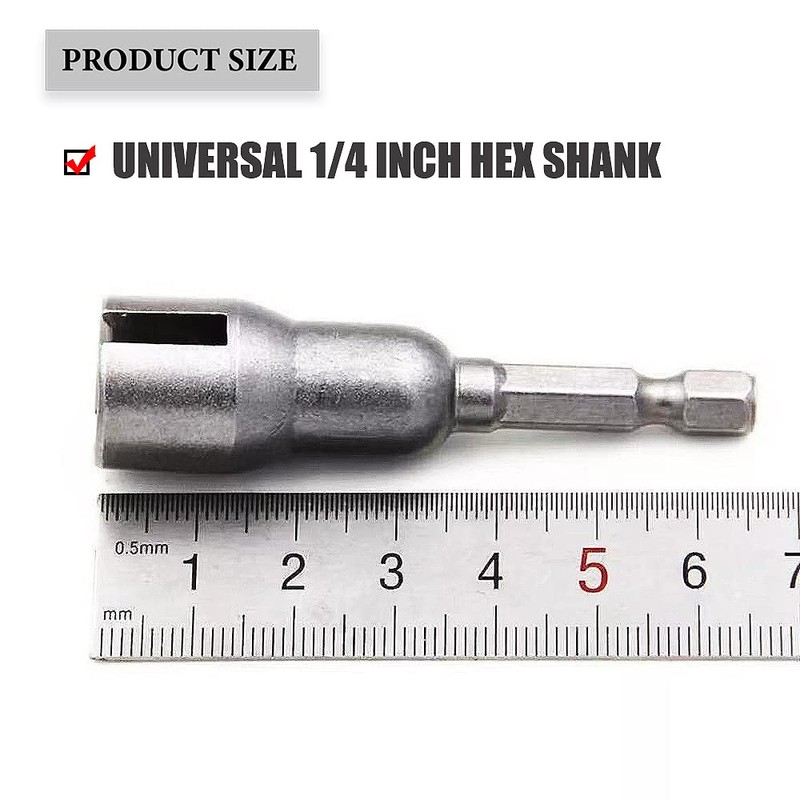 Wing Nut Driver Tightener Drill Parts Twisting Tool, 2 PCS