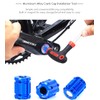 CYCEARTH Crank Adjusting Cap + Tool Bike Bicycle M20 Crankset