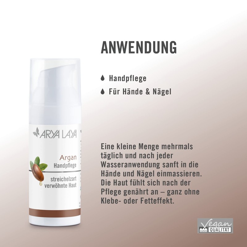 ARYA LAYA Argan Hand Care in Double Pack, Nourishing &