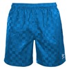 Umbro Boys Checkerboard Short, Princess Blue/Marshmallow, Medium