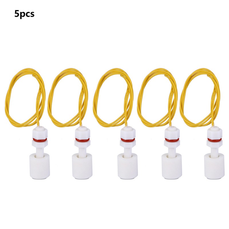 5pcs PP Plastic Float Switch Water Tank Pool Liquid Level