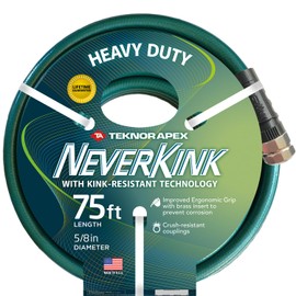 Neverkink 5/8" x 75' Heavy Duty Durable Kink Free Garden Hose