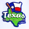 Texas State Map-Flag Fridge Collectible Souvenir Magnet