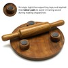 Sheesham Wooden Chakla Belan | Wooden Rolling Pin & Board