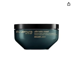 Shu Uemura Ultimate Reset Extreme Repair Hair Mask | Strengthens to Reduce Breakage and Split Ends | Deeply Conditions and Nourishes | With Japanese Rice Extract | For Dry and Very Damaged Hair